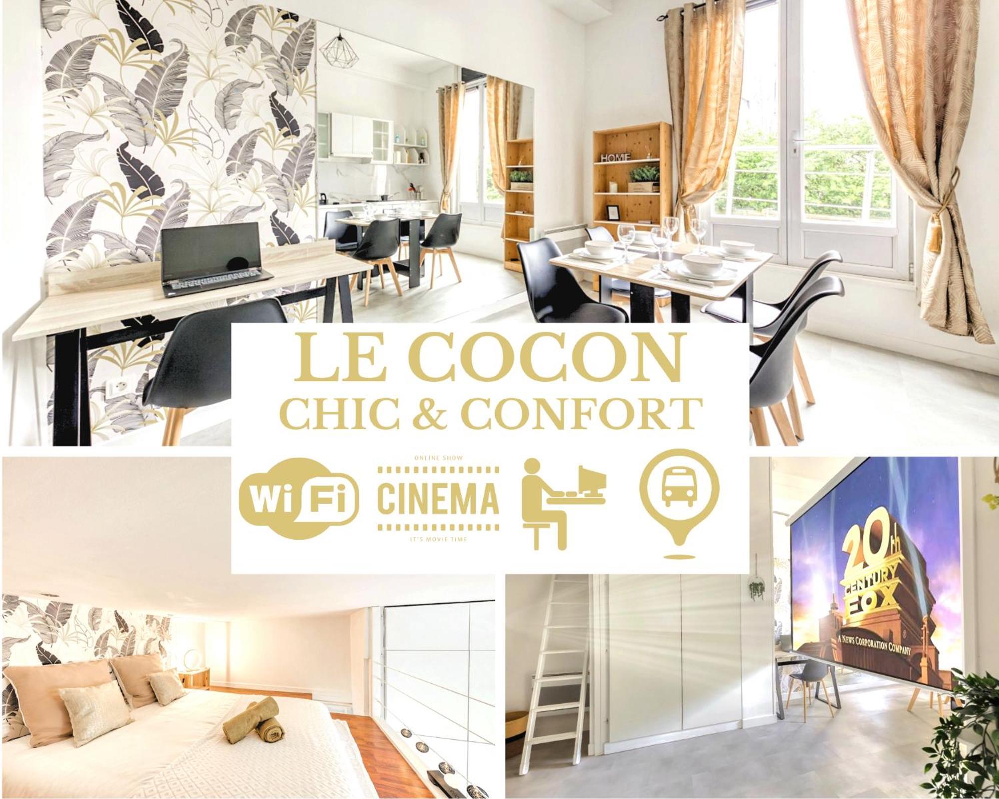 Le Cocon: Cinematic Comfort Near Paris Cachan Exterior photo